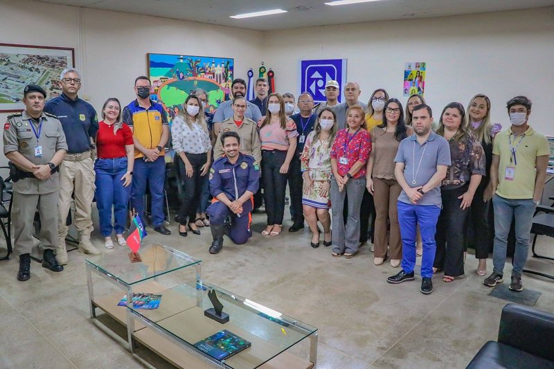 Reunião para retomada de comitê do Programa Vida no Trânsito