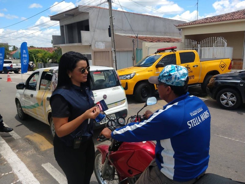 AÇÃO DE EDUCAÇÃO DE TRÂNSITO EM CONCEIÇÃO