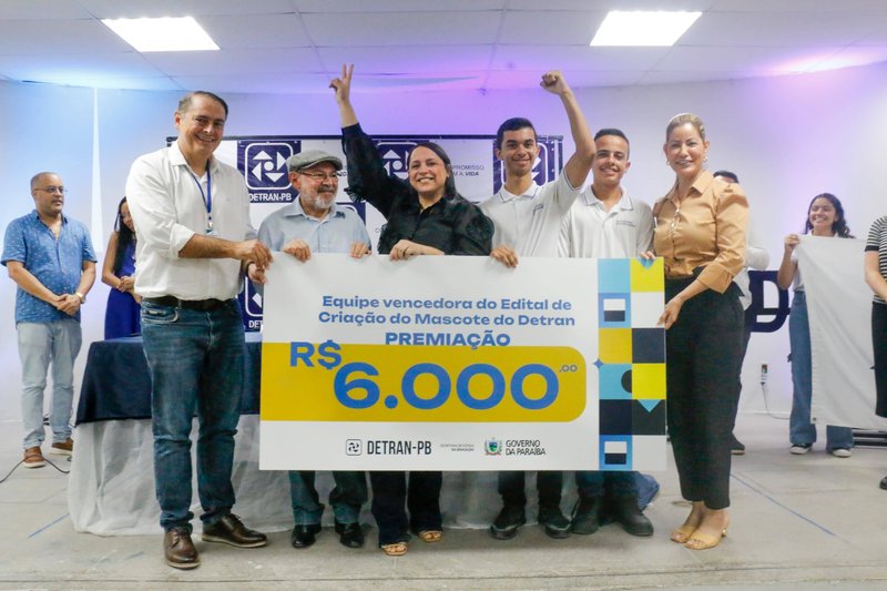 SOLENIDADE PREMIAÇÃO MASCOTE DETRAN PB